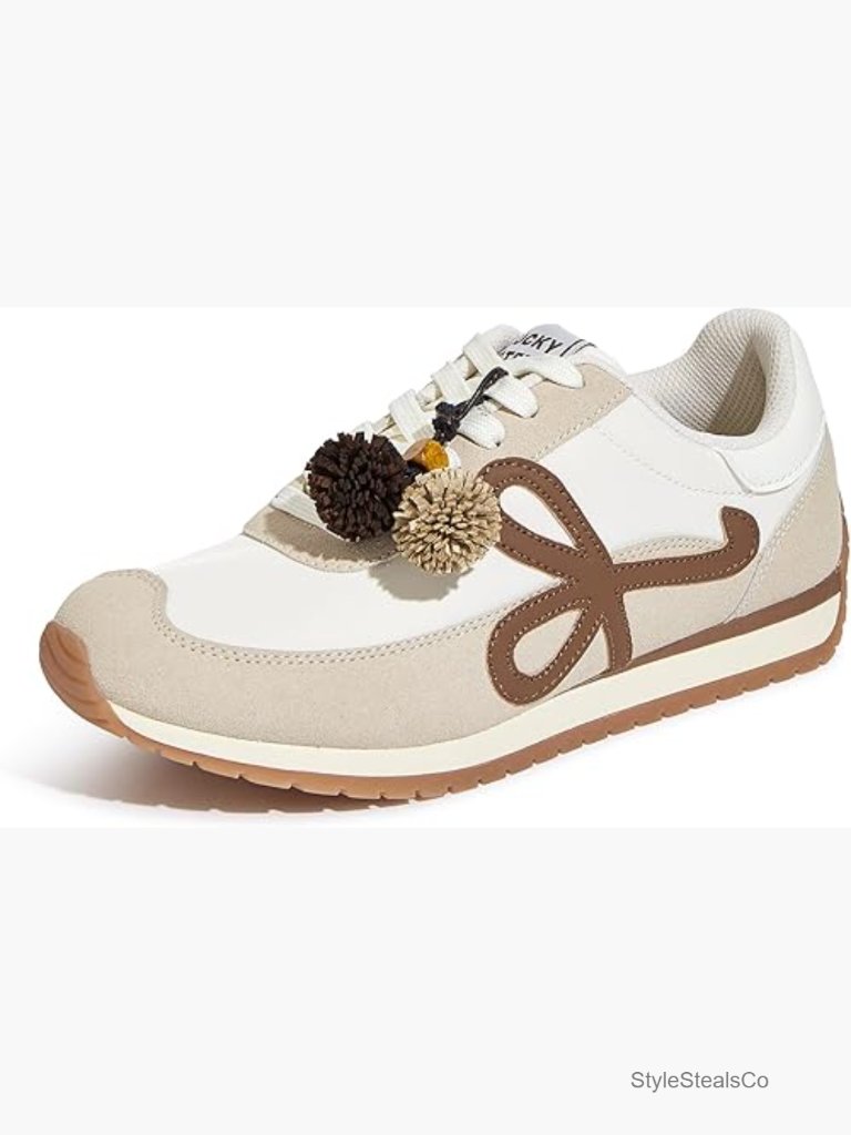 Women's Retro Fashion Sneakers Lightweight Lace-Up Casual Walking Shoes